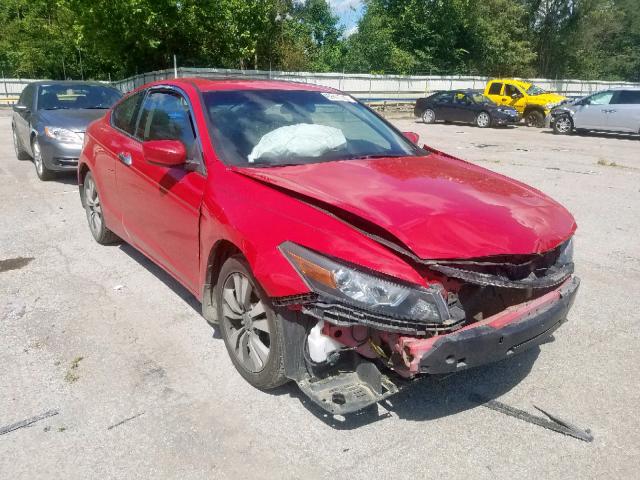 1HGCS12818A012357 - 2008 HONDA ACCORD EXL RED photo 1