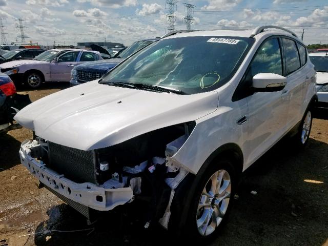 1FMCU0J91GUC24021 - 2016 FORD ESCAPE TIT WHITE photo 2