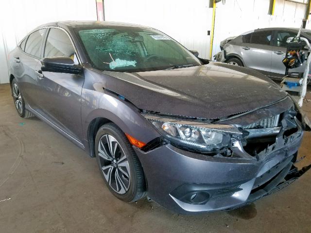 19XFC1F72HE020278 - 2017 HONDA CIVIC EXL 灰色 照片 1