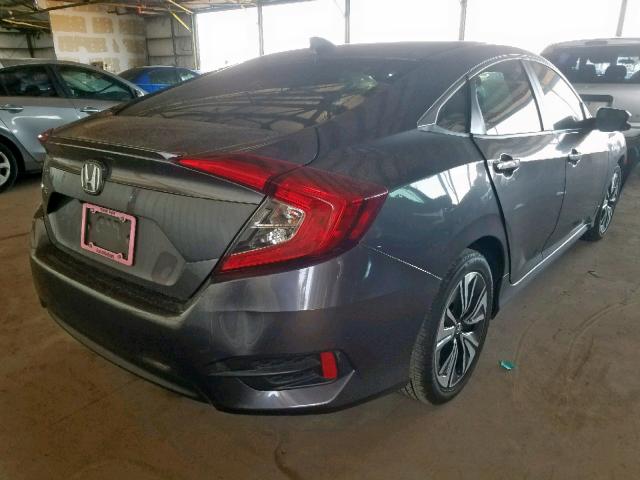 19XFC1F72HE020278 - 2017 HONDA CIVIC EXL 灰色 照片 4