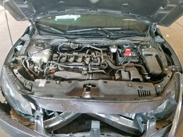 19XFC1F72HE020278 - 2017 HONDA CIVIC EXL 灰色 照片 7