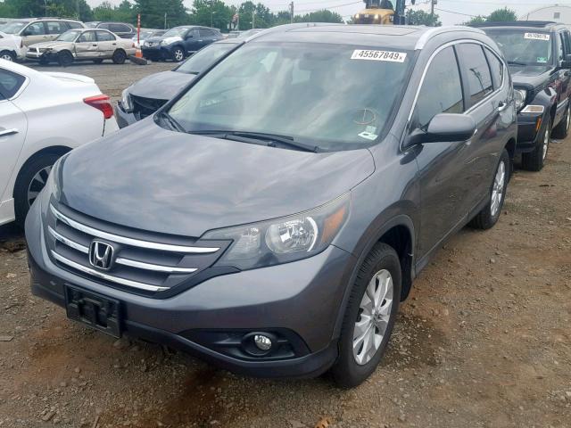 2HKRM3H78CH510232 - 2012 HONDA CR-V EXL CHARCOAL photo 2