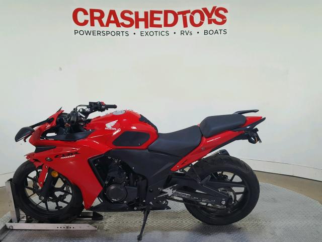 MLHPC4417D5000924 - 2013 HONDA CBR500 R RED photo 5