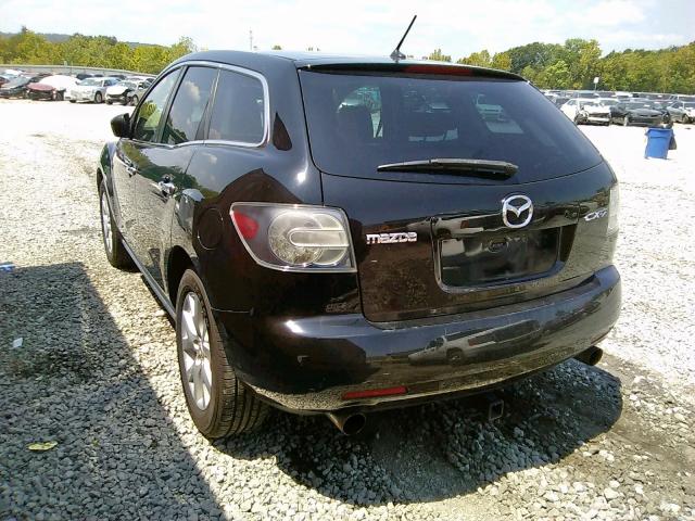 JM3ER293680190278 - 2008 MAZDA CX-7 BLACK photo 3