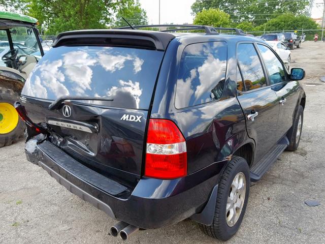 2HNYD18812H529599 - 2002 ACURA MDX TOURIN BLACK photo 4