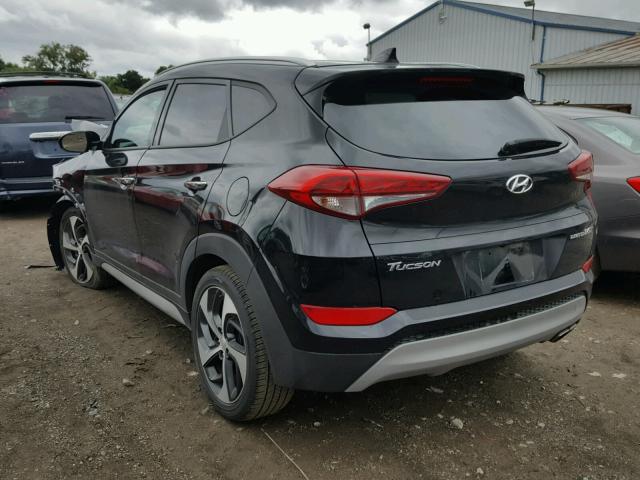 KM8J33A2XHU371485 - 2017 HYUNDAI TUCSON LIM BLACK photo 3