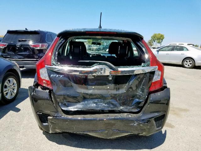 3HGGK5H82FM745999 - 2015 HONDA FIT EX BLACK photo 9