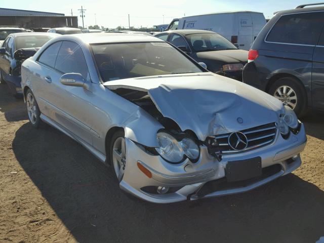 WDBTJ72H57F214896 - 2007 MERCEDES-BENZ CLK 550 SILVER photo 1