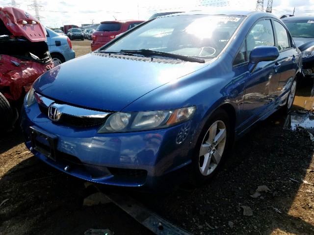 19XFA166X9E010936 - 2009 HONDA CIVIC LX-S Mavi foto 2