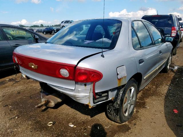 1G1JF52FX47361436 - 2004 CHEVROLET CAVALIER L SILVER photo 4