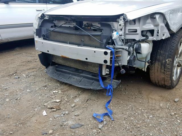 1G1ZC5EU2CF158258 - 2012 CHEVROLET MALIBU 1LT 银色 照片 9