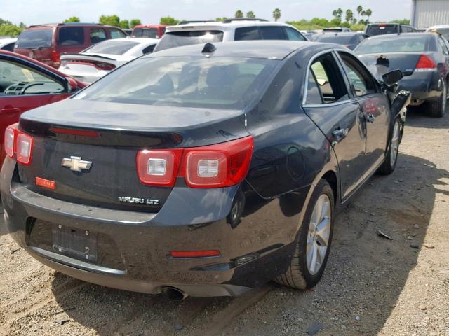 1G11H5SL7EF187543 - 2014 CHEVROLET MALIBU LTZ შავი ფოტო 4