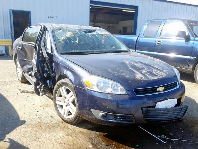 2G1WU58R379257998 - 2007 CHEVROLET IMPALA LTZ BLUE photo 1