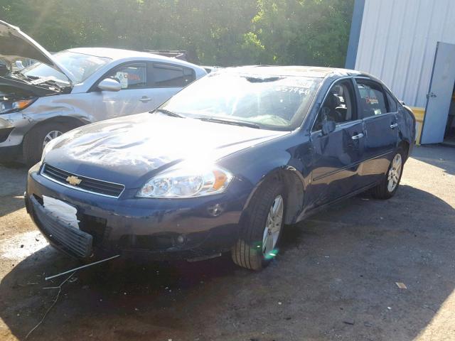 2G1WU58R379257998 - 2007 CHEVROLET IMPALA LTZ BLUE photo 2