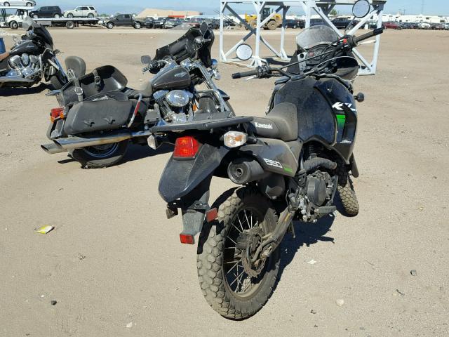 JKAKLEE15GDA86307 - 2016 KAWASAKI KL650 E BLACK photo 4