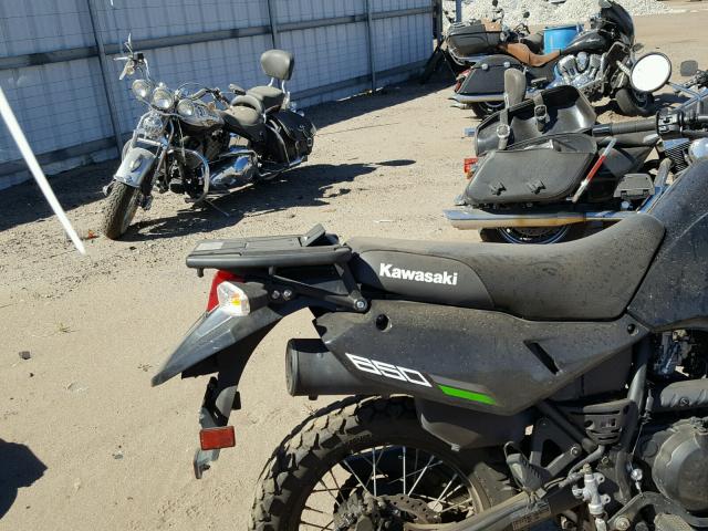 JKAKLEE15GDA86307 - 2016 KAWASAKI KL650 E BLACK photo 6