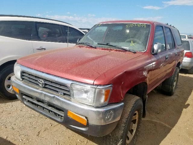 JT3VN39W2N8049357 - 1992 TOYOTA 4RUNNER VN RED photo 2