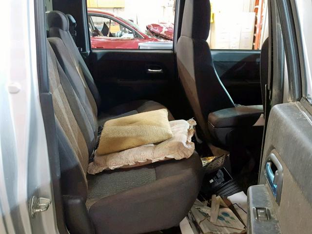 1GCDSCF95C8101267 - 2012 CHEVROLET COLORADO L GRAY photo 6