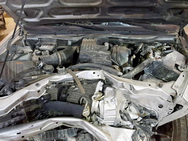 1GCDSCF95C8101267 - 2012 CHEVROLET COLORADO L GRAY photo 7