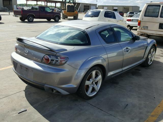 JM1FE173050153874 - 2005 MAZDA RX8 GRAY photo 4