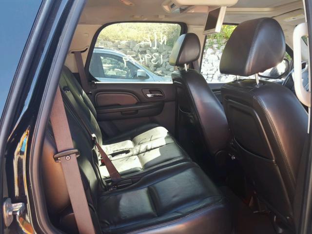 1GYFK43559R128773 - 2009 CADILLAC ESCALADE H BLACK photo 6