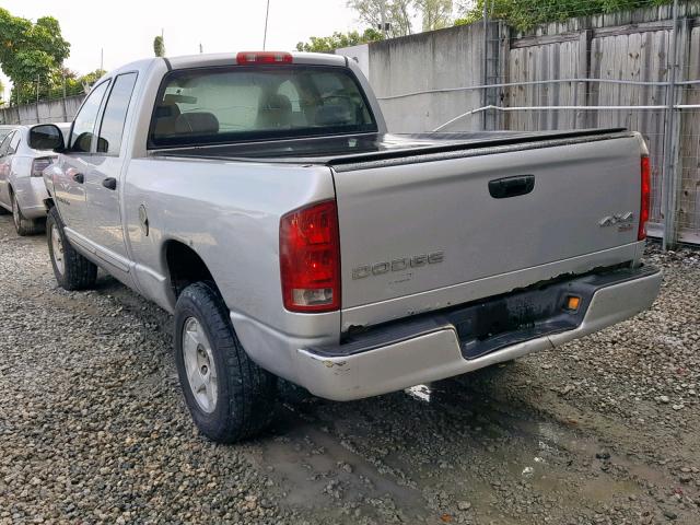 1D7HU18N74J210694 - 2004 DODGE RAM 1500 S SILVER photo 3