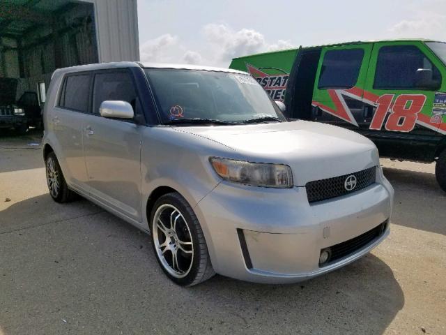 JTLKE50E081054055 - 2008 TOYOTA SCION XB 银色 照片 1