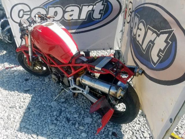 ZDM1RC3L7XB004194 - 1999 DUCATI M750 RED photo 3