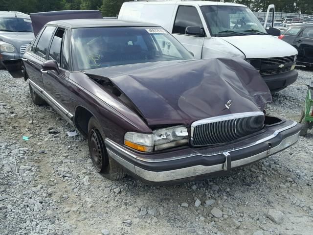 1G4CW53L4P1638203 - 1993 BUICK PARK AVENU MAROON photo 1