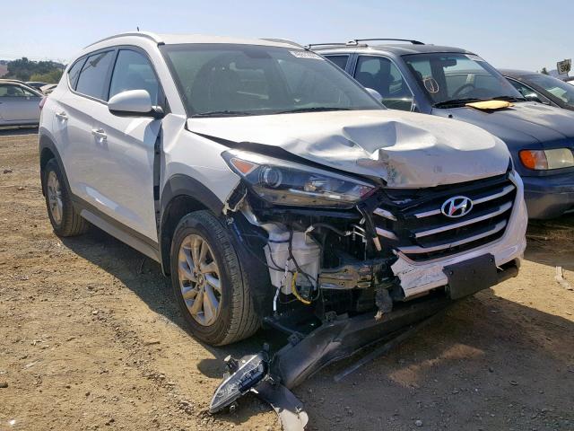 KM8J33A49HU563921 - 2017 HYUNDAI TUCSON LIM WHITE photo 1