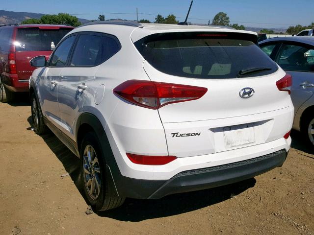 KM8J33A49HU563921 - 2017 HYUNDAI TUCSON LIM WHITE photo 3