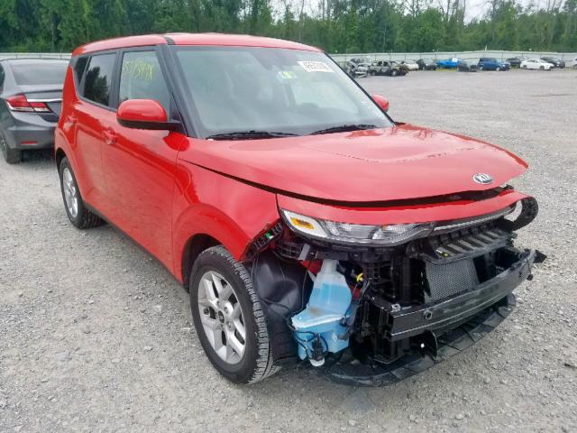 KNDJ23AU5L7018734 - 2020 KIA SOUL LX RED photo 1