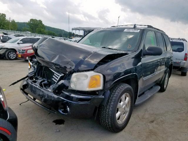 1GKDS13S672189691 - 2007 GMC ENVOY BLACK photo 2