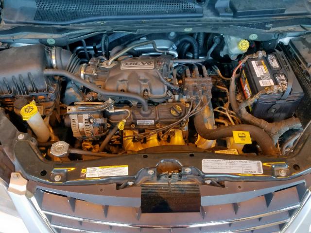 2A4RR5D10AR398003 - 2010 CHRYSLER TOWN & COU SILVER photo 7