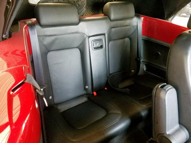 3VWSF31Y26M307590 - 2006 VOLKSWAGEN NEW BEETLE წითელი ფოტო 6