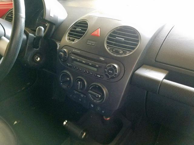 3VWSF31Y26M307590 - 2006 VOLKSWAGEN NEW BEETLE წითელი ფოტო 9