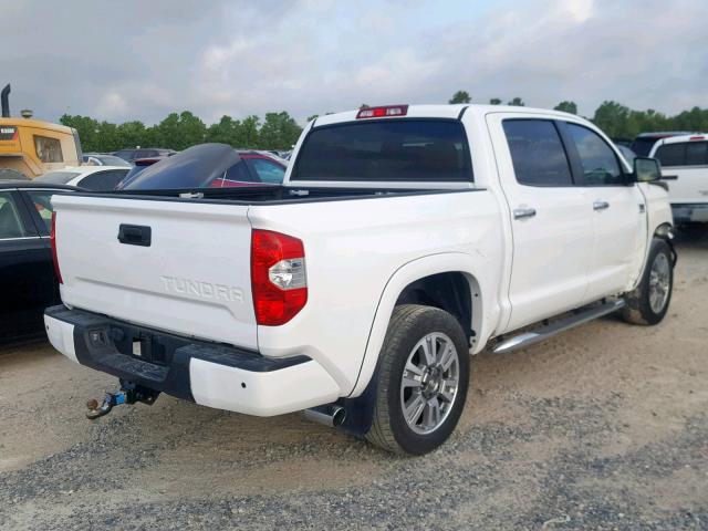 5TFGW5F14HX220576 - 2017 TOYOTA TUNDRA CRE WHITE photo 4