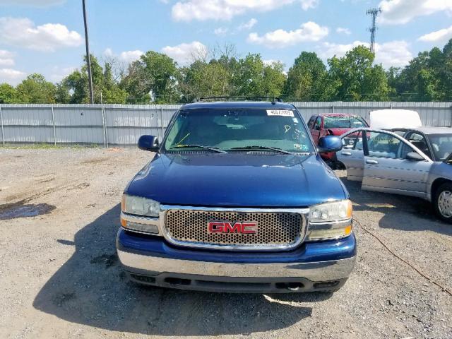 1GKFK16Z33J219330 - 2003 GMC YUKON XL K BLUE photo 9