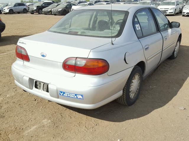 1G1ND52J93M685859 - 2003 CHEVROLET MALIBU SILVER photo 4