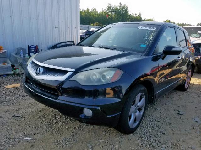 5J8TB18288A013976 - 2008 ACURA RDX BLACK photo 2