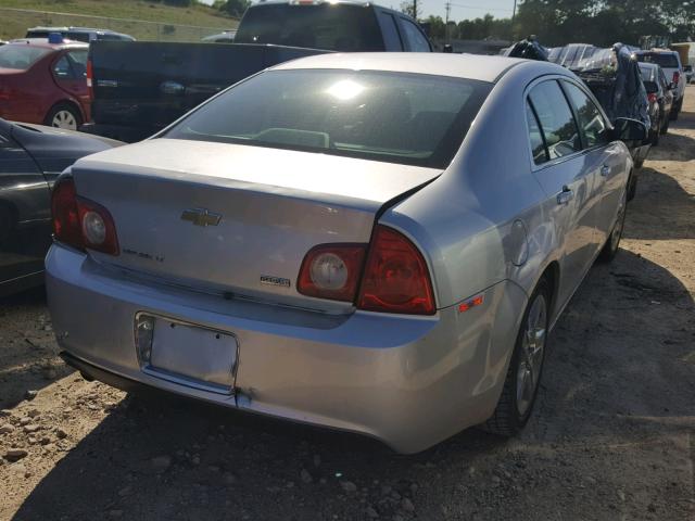 1G1ZC5E00A4101725 - 2010 CHEVROLET MALIBU 1LT SILVER photo 4