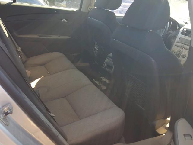 1G1ZC5E00A4101725 - 2010 CHEVROLET MALIBU 1LT SILVER photo 6