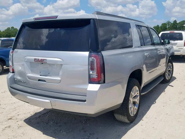 1GKS1GKC8JR160991 - 2018 GMC YUKON XL C SILVER photo 4