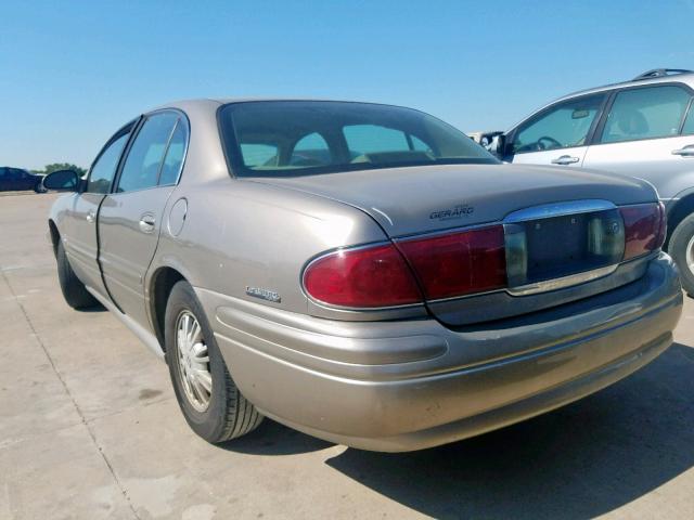 1G4HP54K724166188 - 2002 BUICK LESABRE CU BROWN photo 3