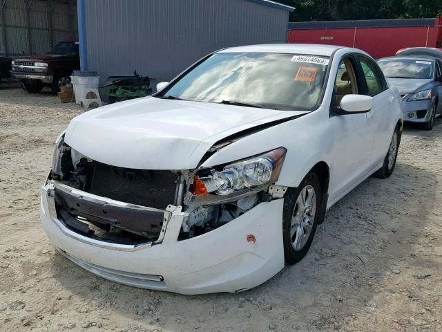 1HGCP26408A076128 - 2008 HONDA ACCORD LXP WHITE photo 2