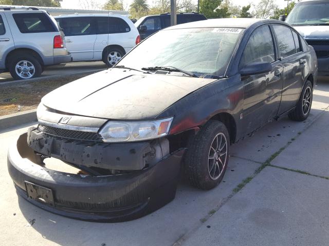 1G8AJ54F15Z109190 - 2005 SATURN ION LEVEL BLACK photo 2