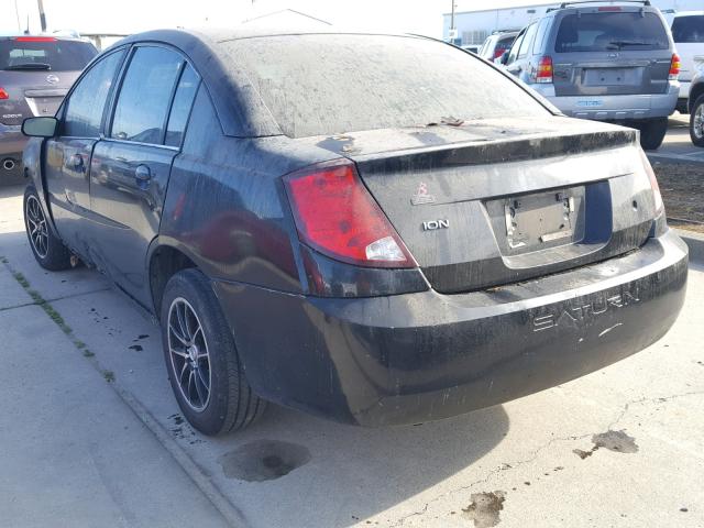 1G8AJ54F15Z109190 - 2005 SATURN ION LEVEL BLACK photo 3
