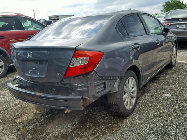 19XFB2F90CE313700 - 2012 HONDA CIVIC EXL 灰色 照片 4