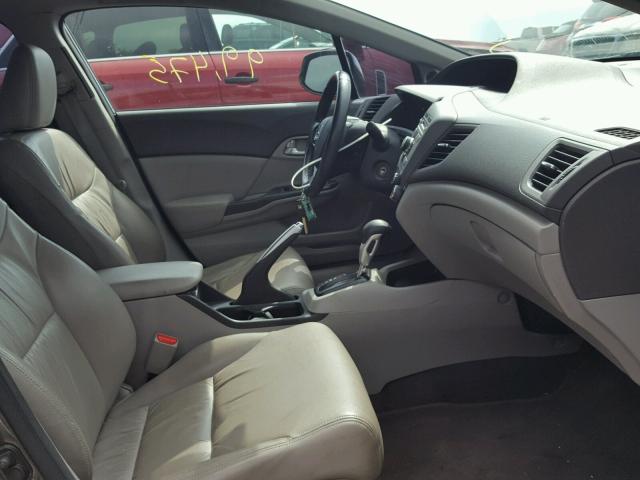 19XFB2F90CE313700 - 2012 HONDA CIVIC EXL 灰色 照片 5