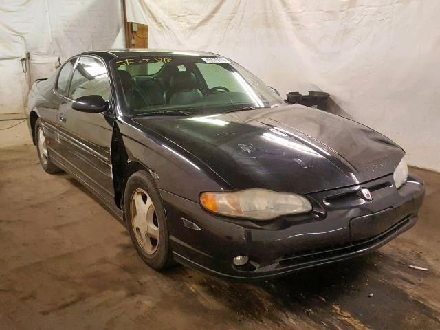 2G1WX12K749206088 - 2004 CHEVROLET MONTE CARL BLACK photo 1